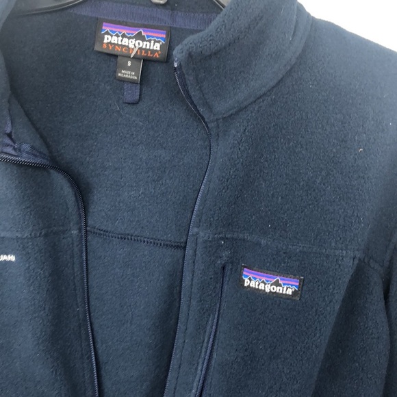 patagonia Classic Synchilla Fall 2017 Fleece Jacket Men Size Small - Picture 2 of 9